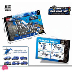 Toy Parking Lot Track Set - 62 Pieces