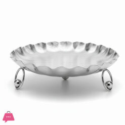 Premium Silver Decorative Serving Plate 5 Premium Silver Decorative Serving Plate