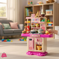 Pretend Play Kitchen Set for Kids 43 Pieces