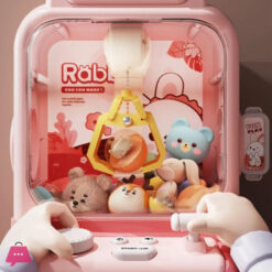 Rabbit Toy Crane Kids Claw Crane Catch Doll Game Treasure Digging Claw Machine Toy