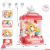 Rabbit Toy Crane Kids Claw Crane Catch Doll Game Treasure Digging Claw Machine Toy