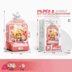 Rabbit Toy Crane Kids Claw Crane Catch Doll Game Treasure Digging Claw Machine Toy