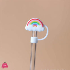 Rainbow Clouds Straw Topper