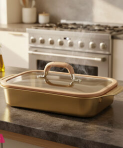 Rectangular Food Warmer Chafing Dish Food Warm for Serving 19 cm