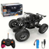 Remote Control Monster Truck Crawler With Led Lights 1:20 Scale Rc Car