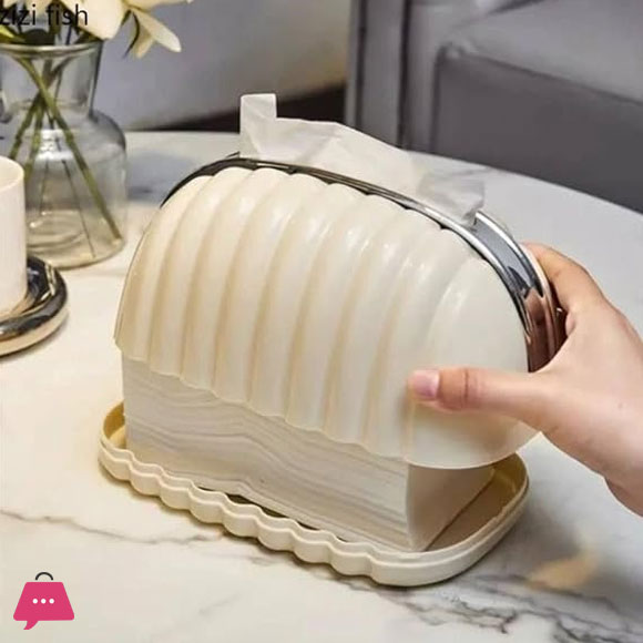 Shell Tissue Box Organizer – Beautiful Tissue Holder For Home Restaurants &Amp; Hotels 5 Shell Tissue Box Organizer – Beautiful Tissue Holder For Home Restaurants &Amp; Hotels - Image 4