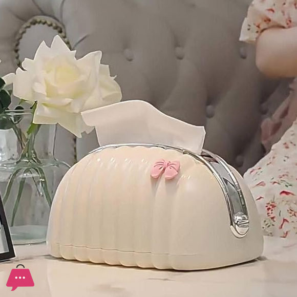 Shell Tissue Box Organizer – Beautiful Tissue Holder For Home Restaurants &Amp; Hotels 6 Shell Tissue Box Organizer – Beautiful Tissue Holder For Home Restaurants &Amp; Hotels - Image 5