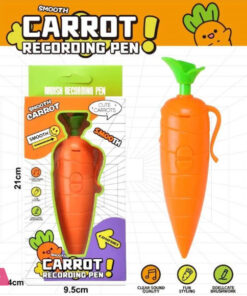 Signature Pen Can Record Audio Recording pens Carrot Shape Writing Recording Pen Recording for 60 Seconds