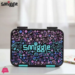 Smiggle Lunch Box Cat & Flowers Design for Kids
