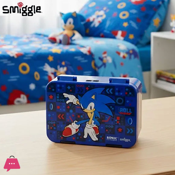 Smiggle Lunch Box – Sonic Character Design