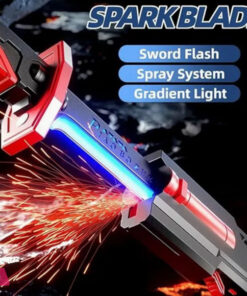 Spark Light Smoke Colorful Glowing Light Smoke Katana Sword Toy