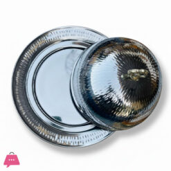 Stainless Steel Dome Serving Platter With Lid 13 Stainless Steel Dome Serving Platter With Lid