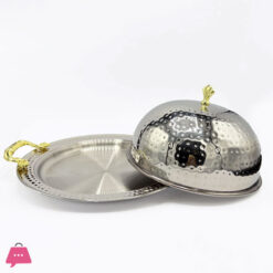 Stainless Steel Serving Platter Mandi Rice Bbq Serving Platter