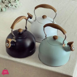 RETTBERG Stainless Steel Whistle Kettle Induction Cooker Universal Kettle Whistle Kettle 3 Liter