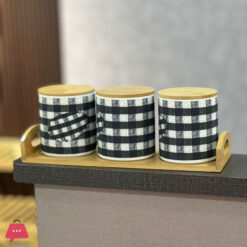 Tea Coffee And Sugar Jar Set Of 3