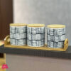 Tea Coffee And Sugar Jar Set Of 3