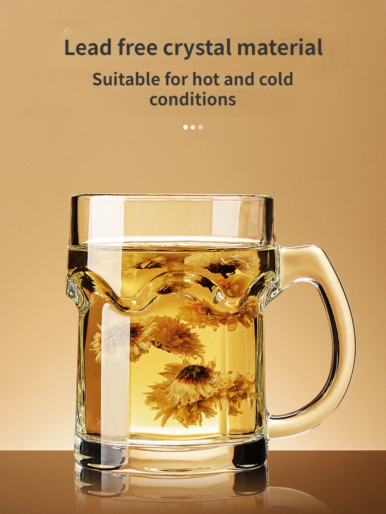 Thickened Glass Ribbon Beer Cup Creative Cool Large Summer Draft Beer Cup Beverage Tea Cup 14 Thickened Glass Ribbon Beer Cup Creative Cool Large Summer Draft Beer Cup Beverage Tea Cup