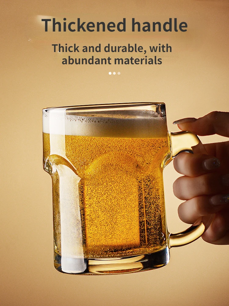 Thickened Glass Ribbon Beer Cup Creative Cool Large Summer Draft Beer Cup Beverage Tea Cup 15 Thickened Glass Ribbon Beer Cup Creative Cool Large Summer Draft Beer Cup Beverage Tea Cup