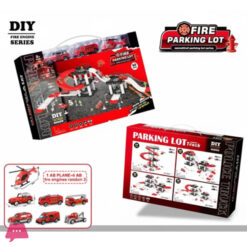 Toy Parking Lot Track Set - 62 Pieces