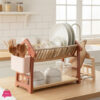 Two-Tiered Drainable Dish Rack