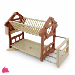 Two-Tiered Drainable Dish Rack