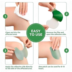 Chinese Herbal Knee Pain Relief Patch Natural Plaster For Joint Arthritis Muscle Knee Pain 10 Pcs Pack