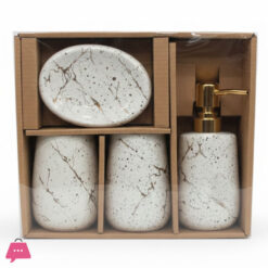 4-Piece Ceramic Bath Set
