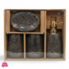 4-Piece Ceramic Bath Set