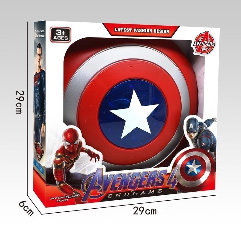 Avengers Captain America Shield Toy With Sound And Lights 29 Cm X 29 Cm