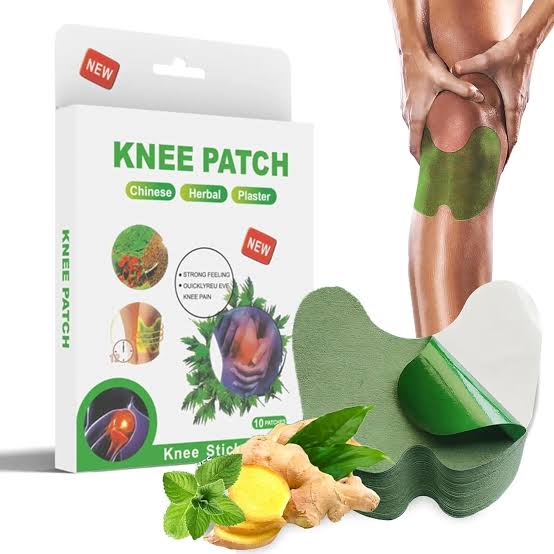 Chinese Herbal Knee Pain Relief Patch Natural Plaster For Joint Arthritis Muscle Knee Pain 10 Pcs Pack