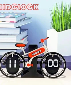 Bicycle Page Turning Clock Bicycle Shaped Flip Page Clocks 27 Bicycle Page Turning Clock Personalized Bicycle Shaped Flip Page Clocks Home Desktop Decoration Fashion Decoration Gift