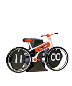 Bicycle Page Turning Clock Bicycle Shaped Flip Page Clocks 26 Bicycle Page Turning Clock Personalized Bicycle Shaped Flip Page Clocks Home Desktop Decoration Fashion Decoration Gift