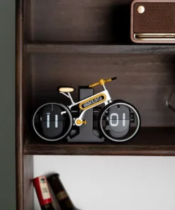 Bicycle Page Turning Clock Bicycle Shaped Flip Page Clocks 28 Bicycle Page Turning Clock Personalized Bicycle Shaped Flip Page Clocks Home Desktop Decoration Fashion Decoration Gift