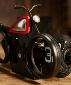 Vintage Motorcycle Flip Page Clock Automatic Page Turning Quartz Time Clocks 22 Vintage Motorcycle Flip Page Clock Automatic Page Turning Quartz Time Clocks Home Room Office Desktop Decoration Home Deco