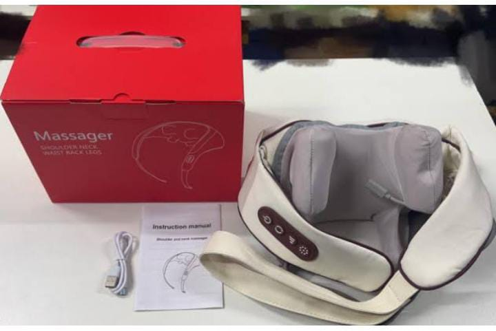 Automatic Heated Shoulder &Amp; Neck Massager Body Massage