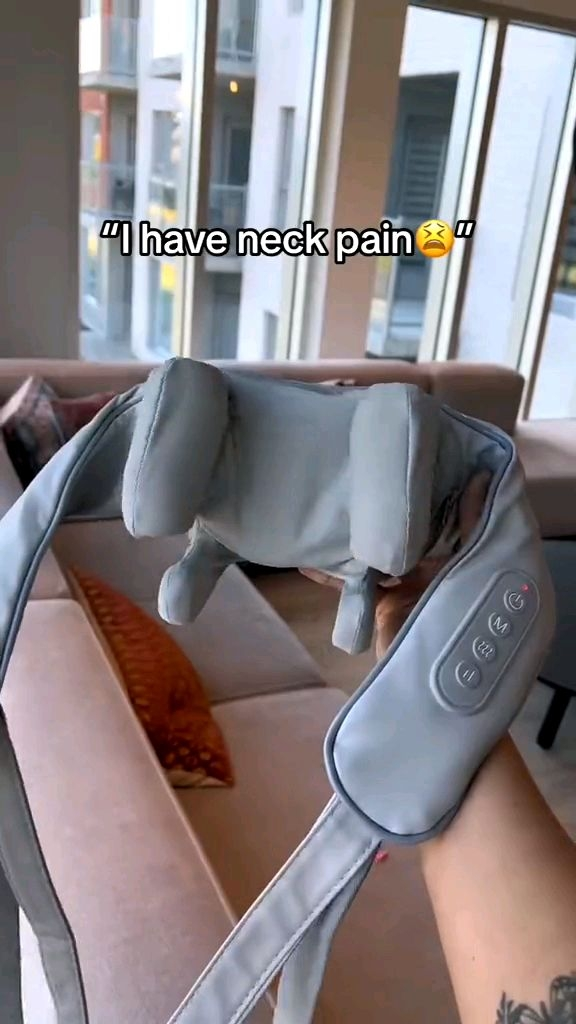 Automatic Heated Shoulder &Amp; Neck Massager Body Massage