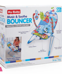 BABY BOUNCER WITH MUSIC & SOOTHE