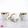 BONE GOLD MUG PACK OF 6