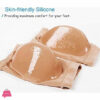 Moisturizing Silicone Gel Heel Socks - 1 Pair