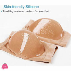 Moisturizing Silicone Gel Heel Socks - 1 Pair