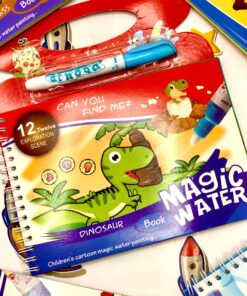Reusable Water Magic Colouring Books