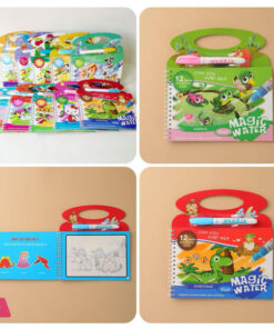 Reusable Water Magic Colouring Books