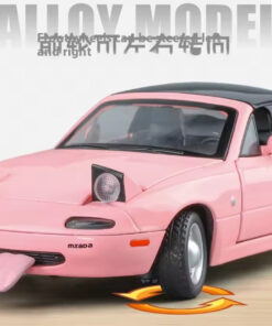 1:24 Mazda Mx5 Miniature Alloy Metal Diecast Mx-5 Toy Car Model Sound