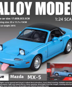 1:24 Mazda Mx5 Miniature Alloy Metal Diecast Mx-5 Toy Car Model Sound