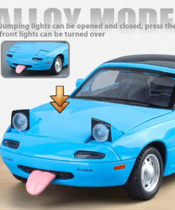 1:24 Mazda Mx5 Miniature Alloy Metal Diecast Mx-5 Toy Car Model Sound