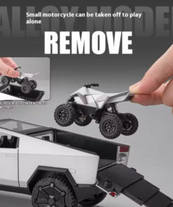 1:24 Tesla Cybertruck Pickup Alloy Car Model Diecasts Metal Toy Off-Road 13 1:24 Tesla Cybertruck Pickup Alloy Car Model Diecasts Metal Toy Off-Ro