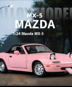 1:24 Mazda Mx5 Miniature Alloy Metal Diecast Mx-5 Toy Car Model Sound