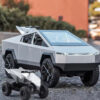 1:24 Tesla Cybertruck Pickup Alloy Car Model Diecasts Metal Toy Off-Ro