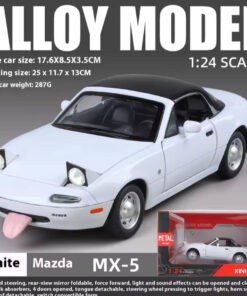 1:24 Mazda Mx5 Miniature Alloy Metal Diecast Mx-5 Toy Car Model Sound