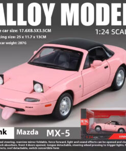 1:24 Mazda Mx5 Miniature Alloy Metal Diecast Mx-5 Toy Car Model Sound